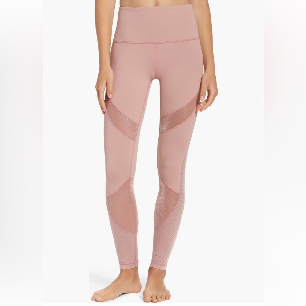 Zella Mauve High-Waisted Leggings